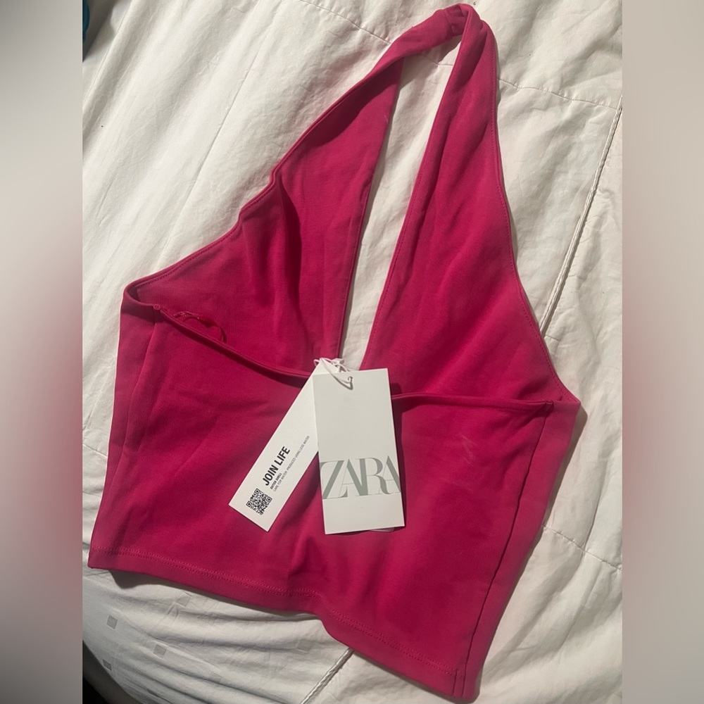 Zara Fucsia Top